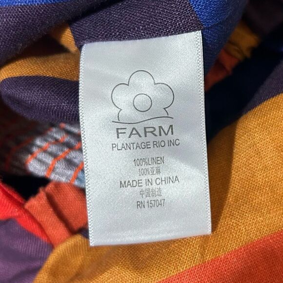 FARM Rio Multicolor Striped Crop Top - Picture 12 of 13